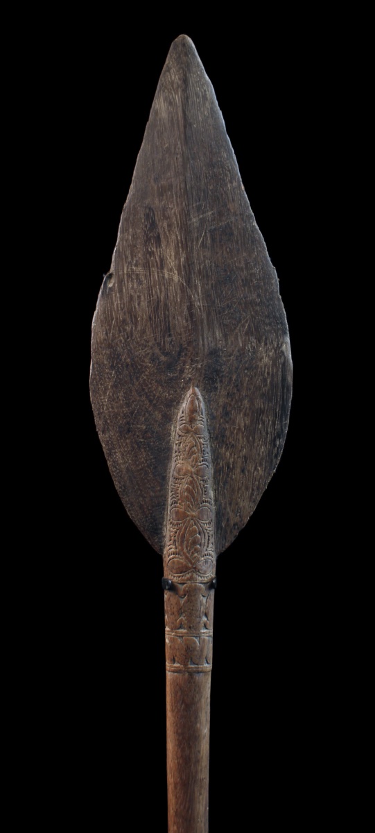 Paddle From The Sepik River, Papua New Guinea, Oceanic Art, Tribal Art, Oceania, 141 Cm-photo-2