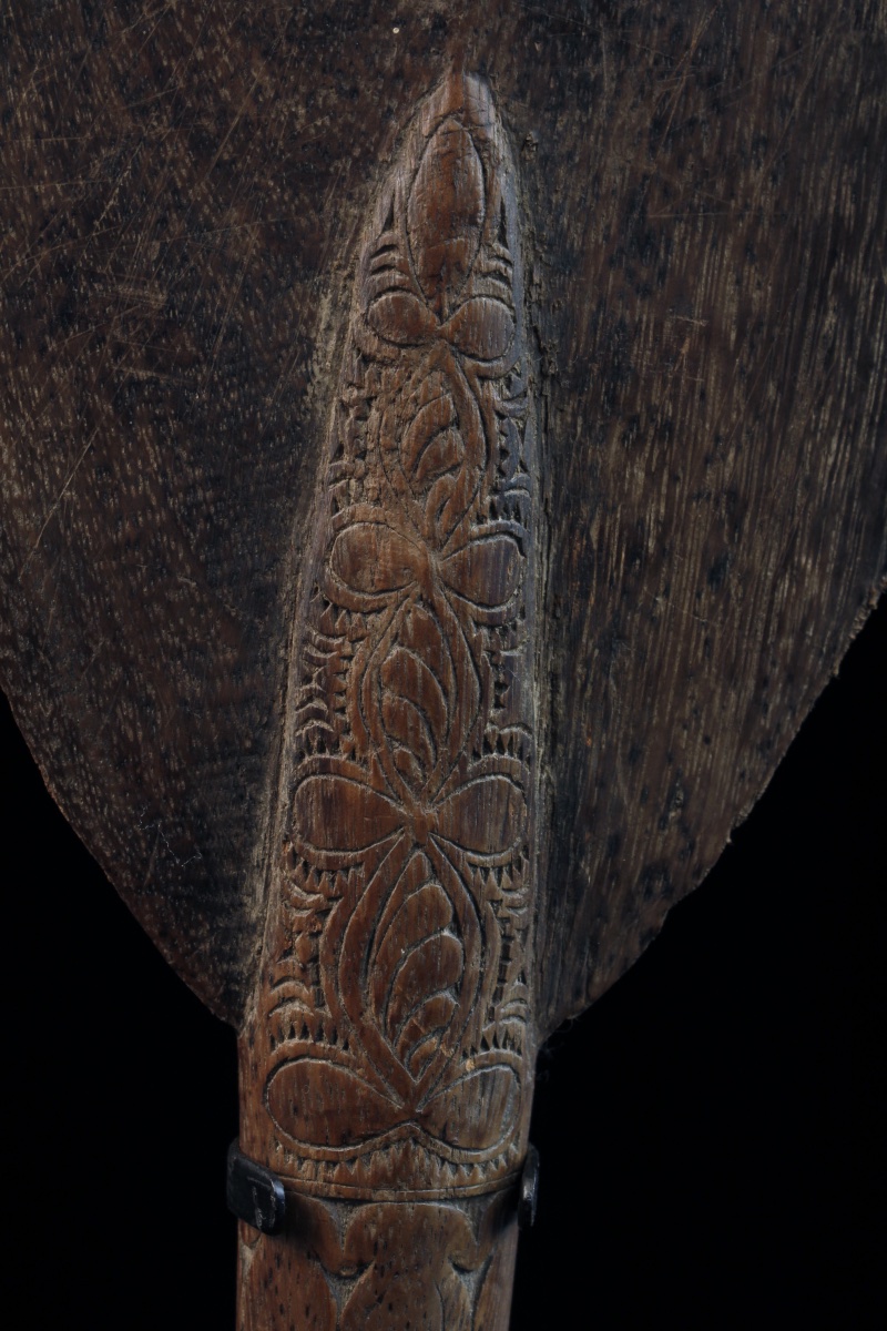 Paddle From The Sepik River, Papua New Guinea, Oceanic Art, Tribal Art, Oceania, 141 Cm-photo-1