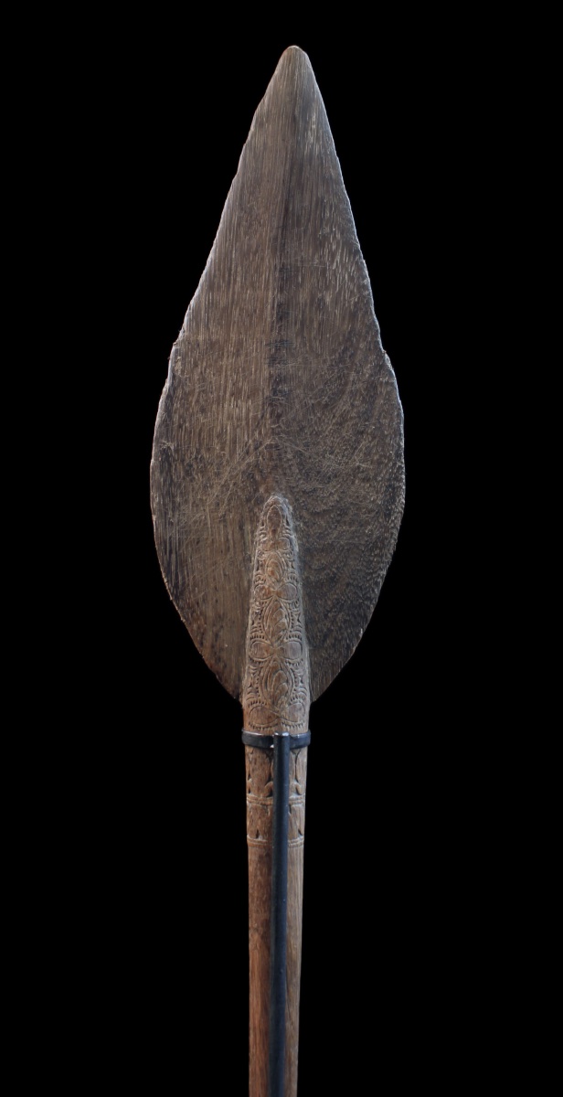 Paddle From The Sepik River, Papua New Guinea, Oceanic Art, Tribal Art, Oceania, 141 Cm-photo-4