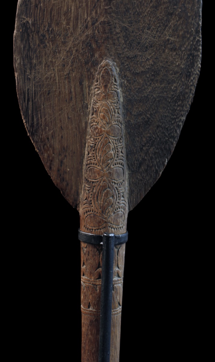 Paddle From The Sepik River, Papua New Guinea, Oceanic Art, Tribal Art, Oceania, 141 Cm-photo-5