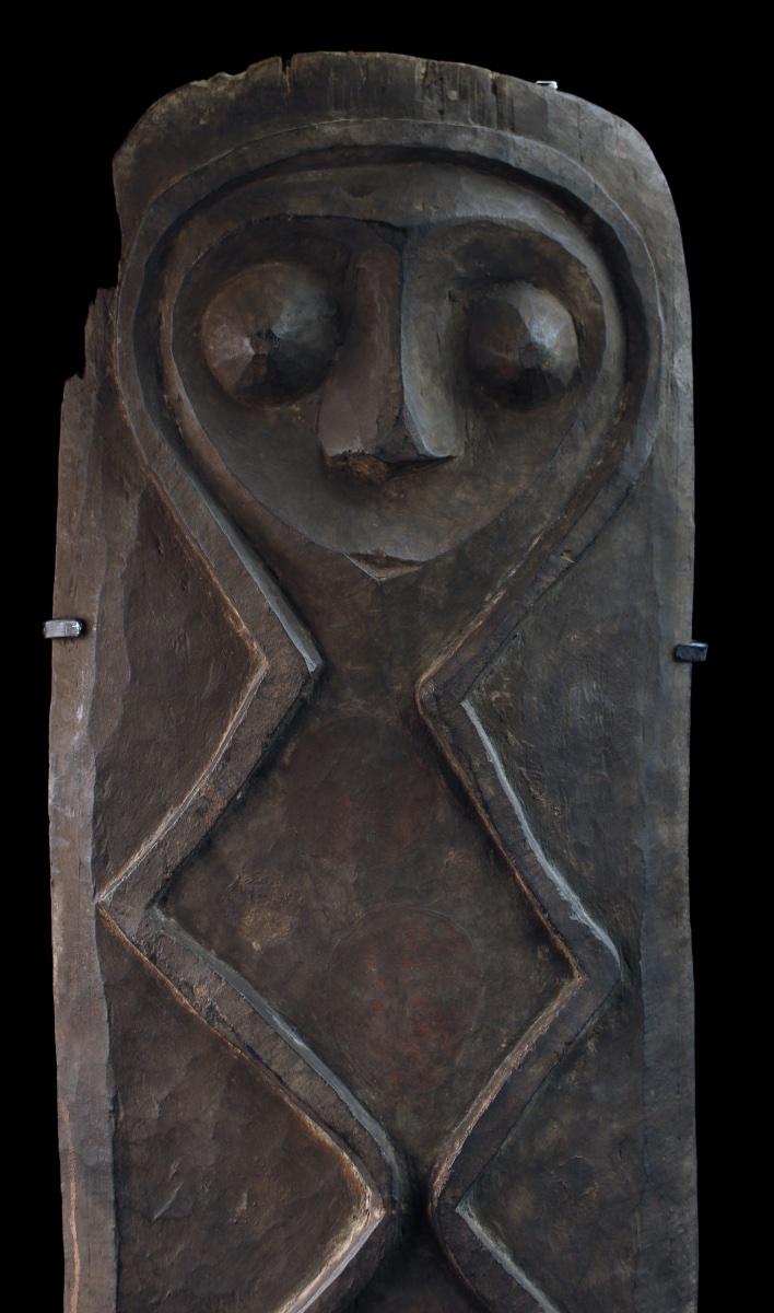 Planche votive, Art Océanien, Art Tribal, Arts Premiers, Océanie,  sculpture, 133 cm-photo-2