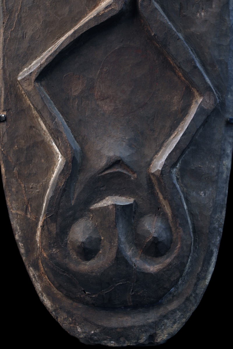 Planche votive, Art Océanien, Art Tribal, Arts Premiers, Océanie,  sculpture, 133 cm-photo-2