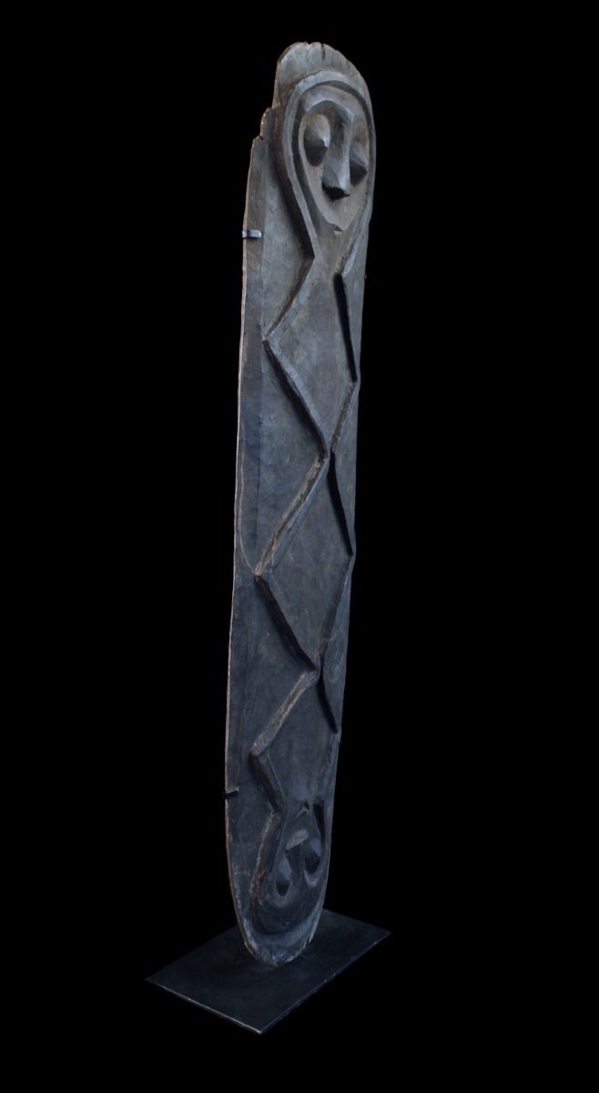 Planche votive, Art Océanien, Art Tribal, Arts Premiers, Océanie,  sculpture, 133 cm-photo-3
