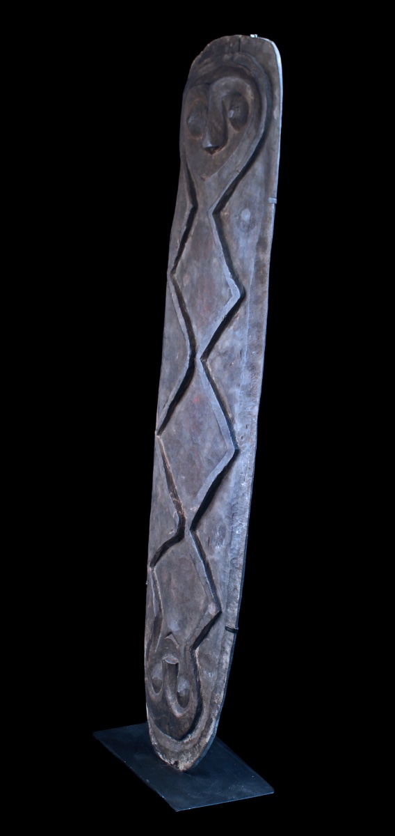 Planche votive, Art Océanien, Art Tribal, Arts Premiers, Océanie,  sculpture, 133 cm-photo-7