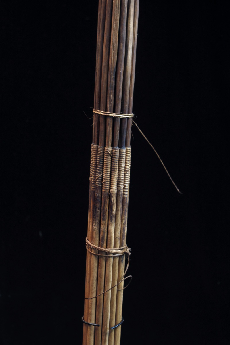 Bow And Arrows, Tribal Art, Oceanic Art, Traditional Bow, Papua New Guinea, 175 Cm-photo-2