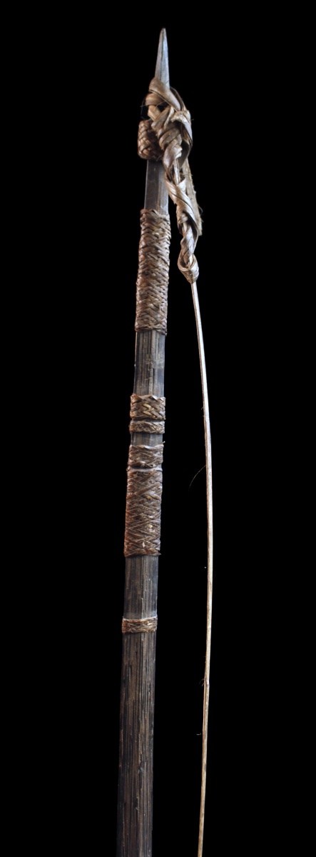 Bow And Arrows, Tribal Art, Oceanic Art, Traditional Bow, Papua New Guinea, 175 Cm-photo-8