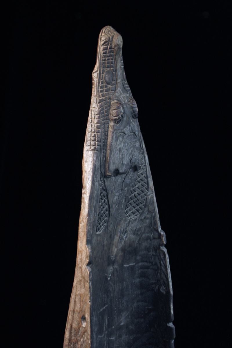 Canoe Prow, Papua New Guinea, Oceania, Primitive Art, Oceanic Art, 102 Cm-photo-2