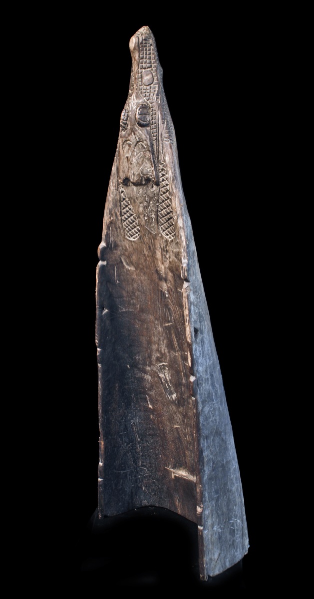 Canoe Prow, Papua New Guinea, Oceania, Primitive Art, Oceanic Art, 102 Cm-photo-6
