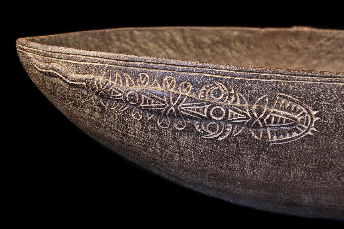 Ceremonial Dish, Siassi Islands,  Papua New Guinea, Oceania, Primitive Art, Oceanic Art-photo-2