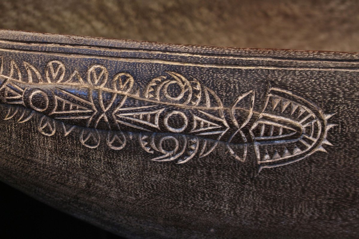 Ceremonial Dish, Siassi Islands,  Papua New Guinea, Oceania, Primitive Art, Oceanic Art-photo-3