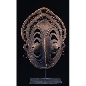 Very Large Yam Mask, Tribal Art, Basketry, Oceanic Art, Oceania