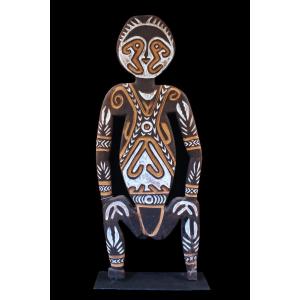 Personnage Gope, Art Océanien, Art Tribal, Océanie, Sculpture, Figure Bioma, Arts Premiers