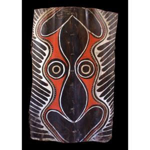 Ecorce Peinte, Ethnie Kwoma, Papouasie Nouvelle Guinée, Arts Premiers, Art Océanien, Art Tribal