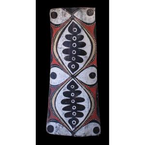 Ecorce Peinte, Ethnie Kwoma, Papouasie Nouvelle Guinée, Art Premier, Art Océanien, Art Tribal