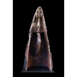 Prow Of Dugout Canoe, Papua New Guinea, Oceania, Primitive Art, Oceanic Art, Marine Object
