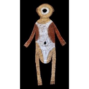 Personnage en vannerie Timbuwarra,  Art Océanien, Art Tribal, Océanie, Arts Premiers, 85 cm