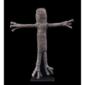 Fiber Figure, Oceanic Art, Tribal Art, Oceania, Primitive Arts, Spirit Figure, 43 Cm