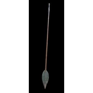 Big Paddle From The Sepik River, Papua New Guinea, Oceanic Art, Tribal Art, 265.5 Cm