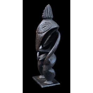 Hunting Amulet, Tribal Art, Oceanic Art, Statuette, Papua New Guinea