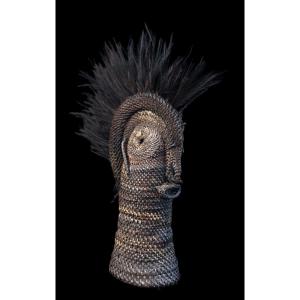 Yam Mask, Mask, Oceania, Primitive Art, Oceanic Art, Tribal Art, Basketry, 29 Cm