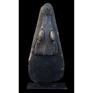 Proue de Pirogue, Papouasie Nouvelle Guinée, Océanie, Art Premier, Art Océanien, 48 cm