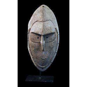 Ancestral Mask, Oceania, Primitive Art, Oceanic Art, Tribal Art, Wooden Sculpture, 51 Cm