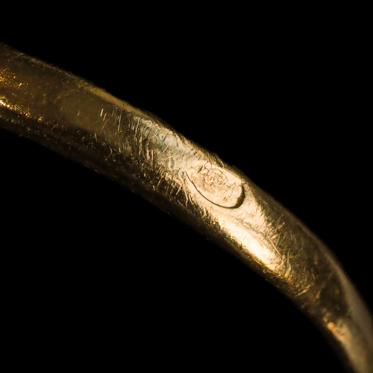 Bague française navette, or 18 ct, rubis naturel non chauffé et diamants v.1890-photo-5