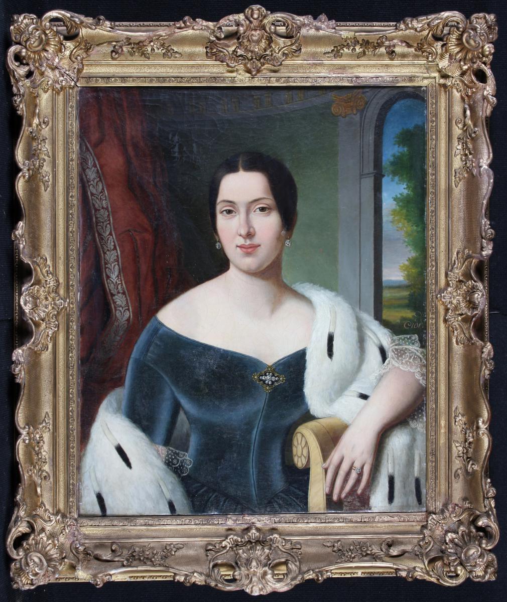 Pierre Charles Cior Pierre Charles Cior 1769 Portrait Of A Lady Of Quality Portrait