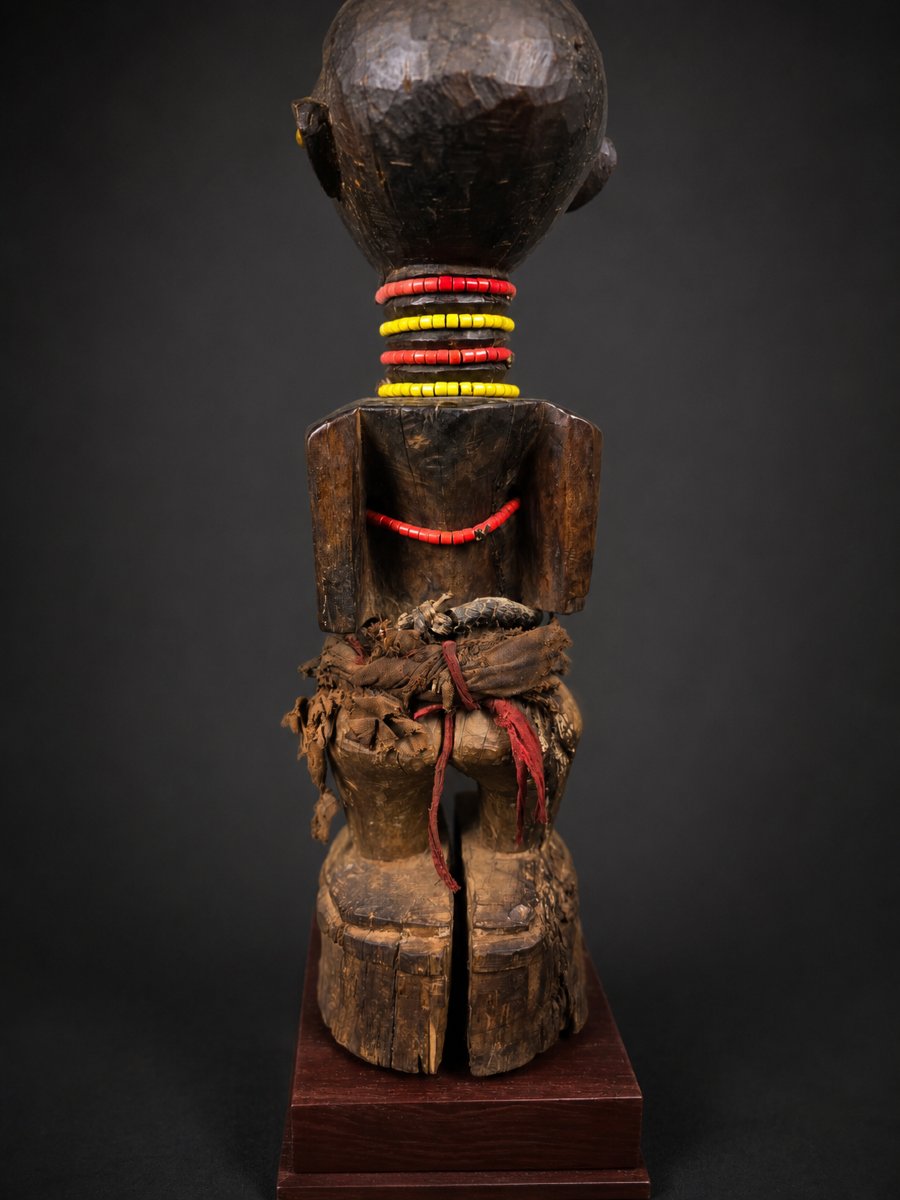 Nkishi Songye Ancestry Statue-drc Zaire-photo-4