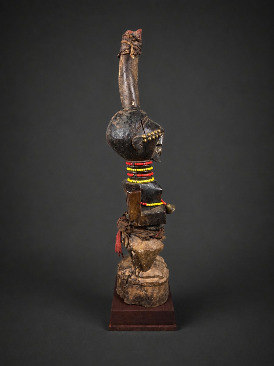 Nkishi Songye Ancestry Statue-drc Zaire-photo-2
