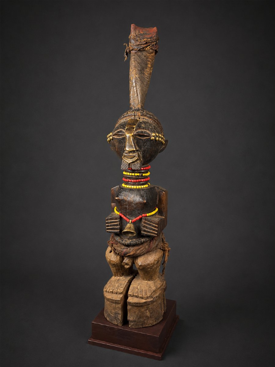 Nkishi Songye Ancestry Statue-drc Zaire-photo-3