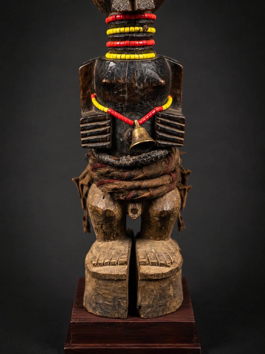 Nkishi Songye Ancestry Statue-drc Zaire-photo-4