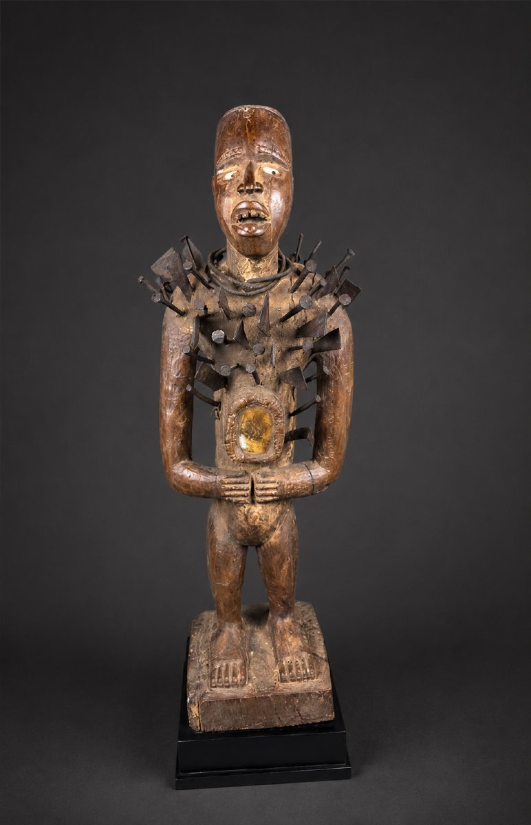 Statue d'ancêtre bakongo Nkisi -photo-3