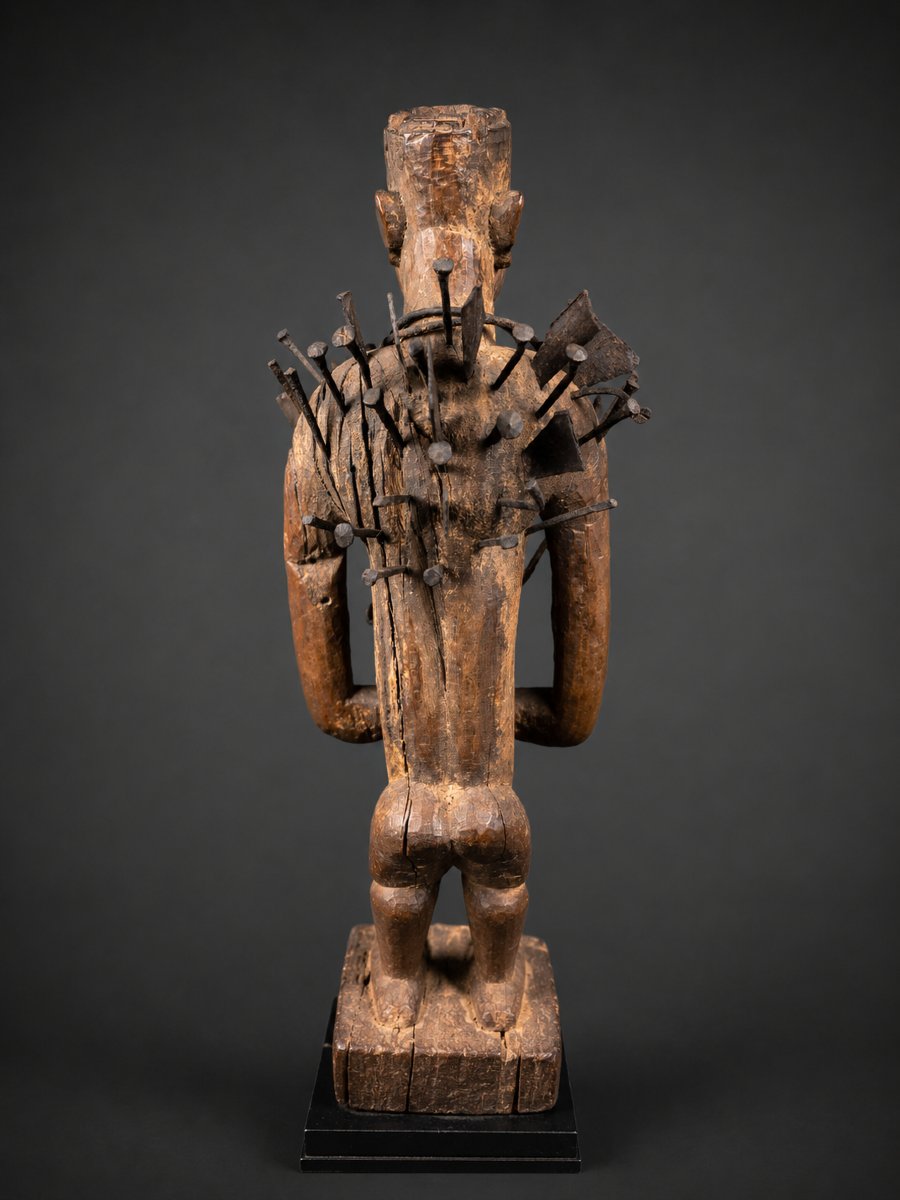 Statue d'ancêtre bakongo Nkisi -photo-4
