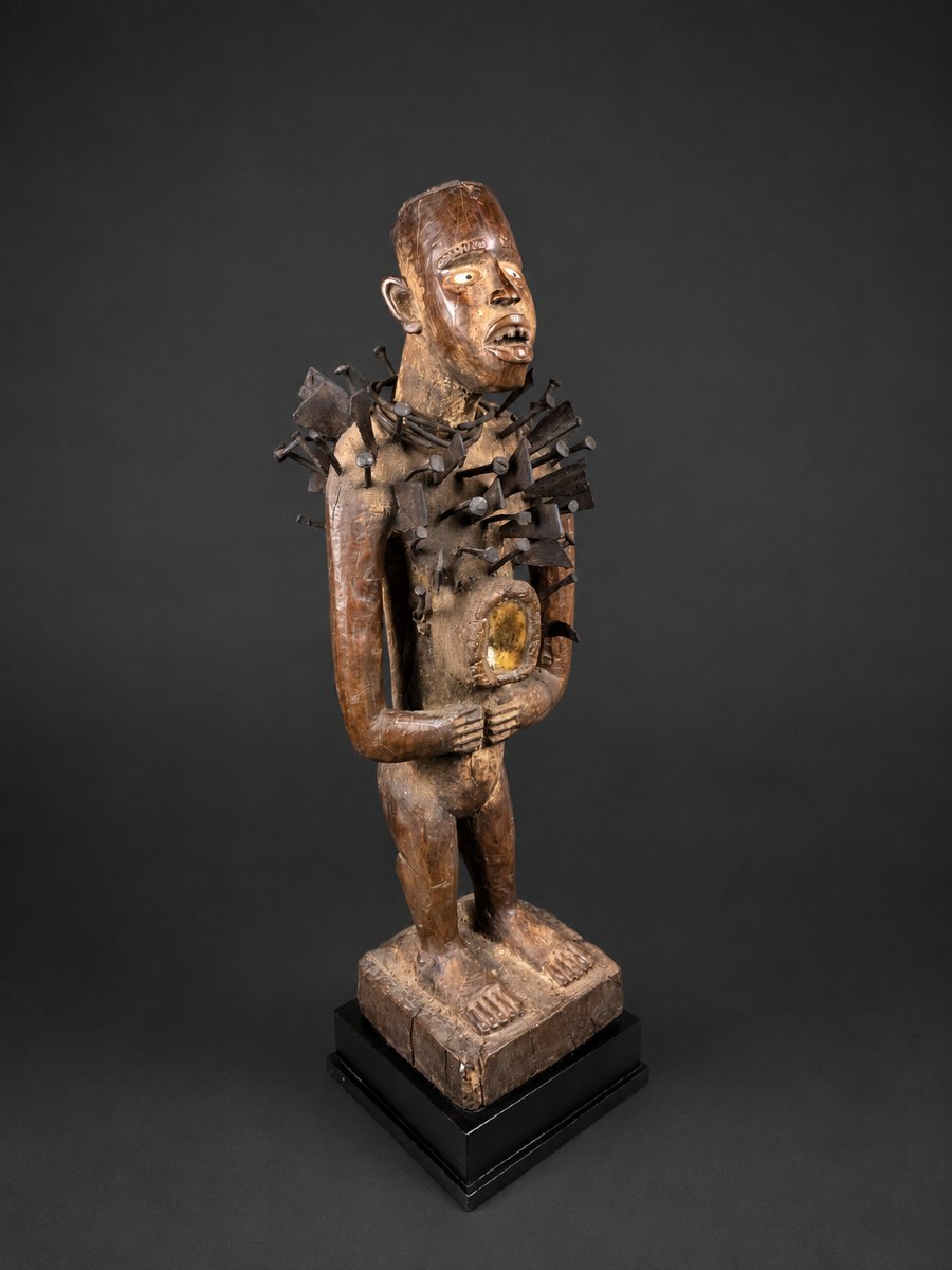 Statue d'ancêtre bakongo Nkisi -photo-1