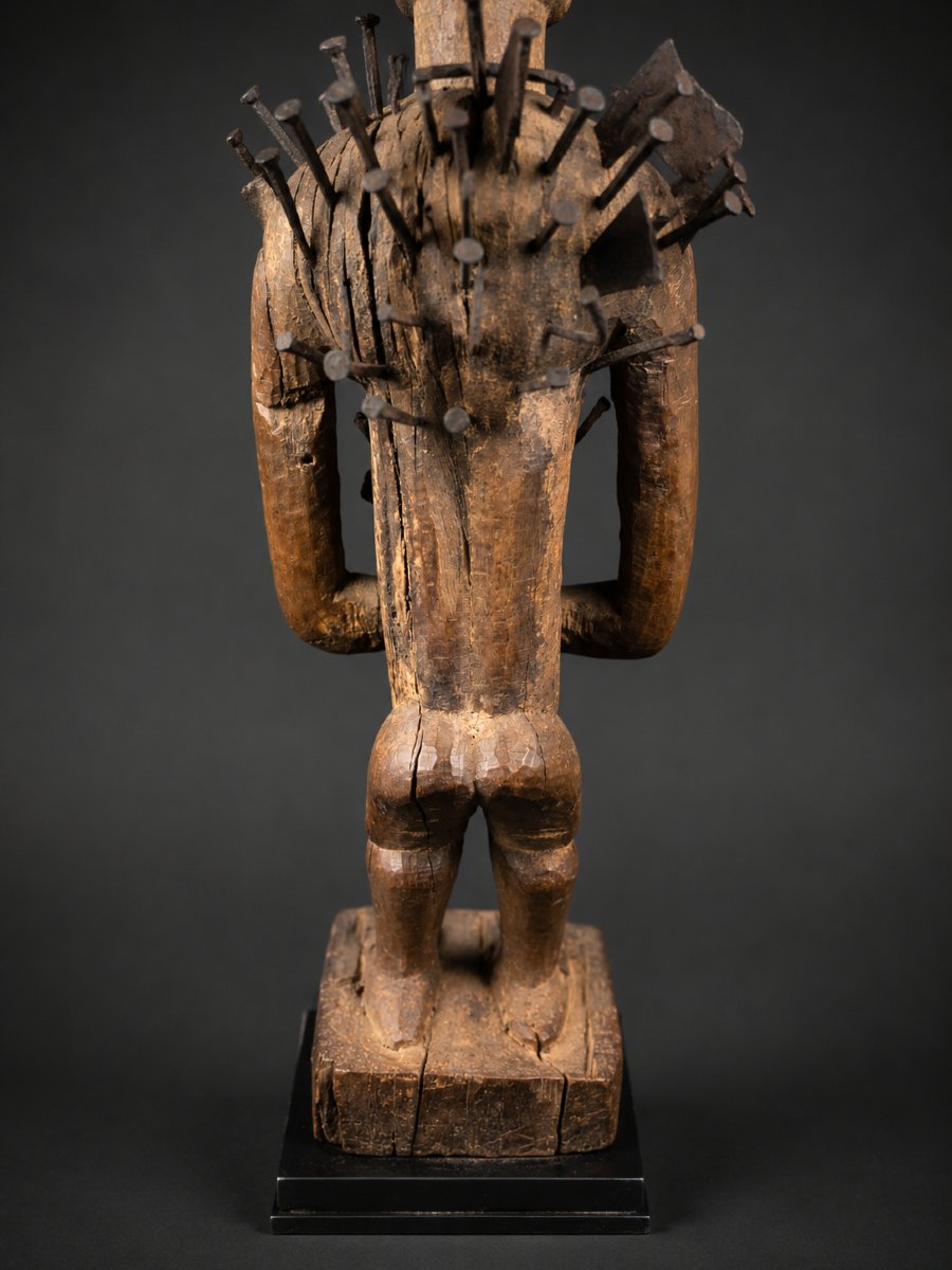 Statue d'ancêtre bakongo Nkisi -photo-3