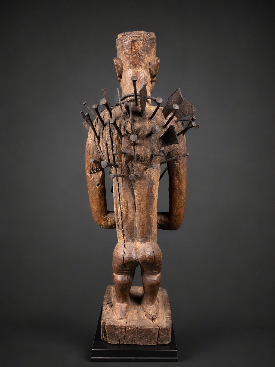 Statue d'ancêtre bakongo Nkisi -photo-4
