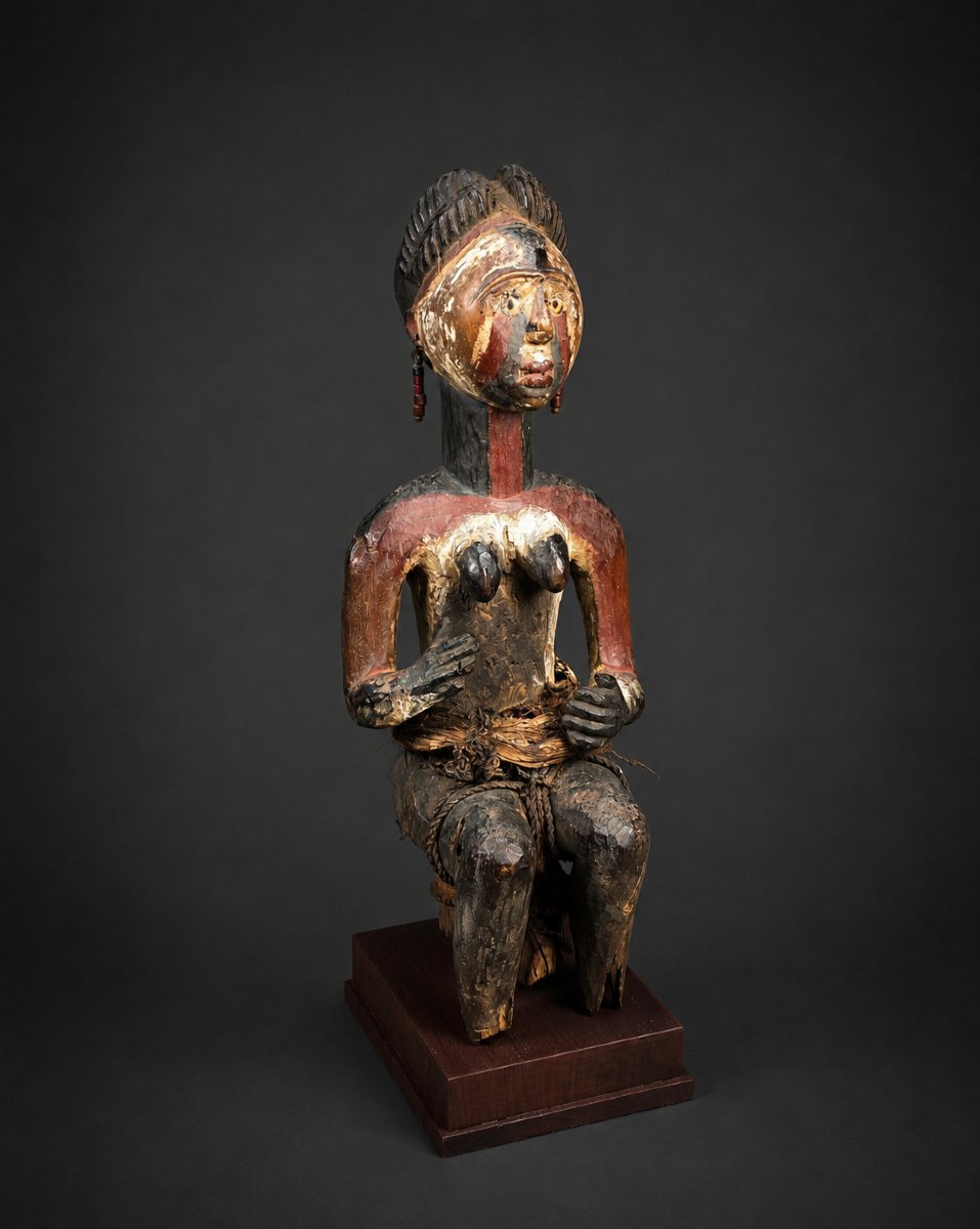 Punu-lumbo Statue—gabon -photo-4