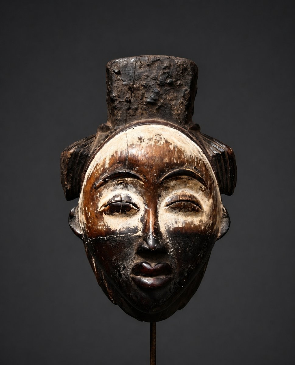 MASQUE PUNU-POUNOU-GABON 