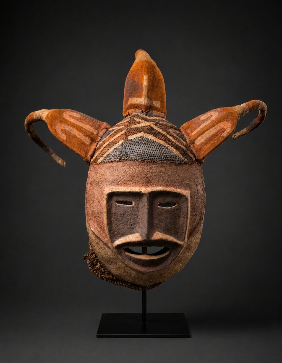  MASQUE  CHOKWE LUCHAZI KALULU-photo-2