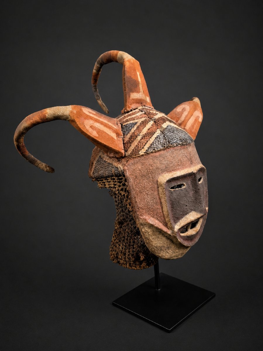  MASQUE  CHOKWE LUCHAZI KALULU-photo-3