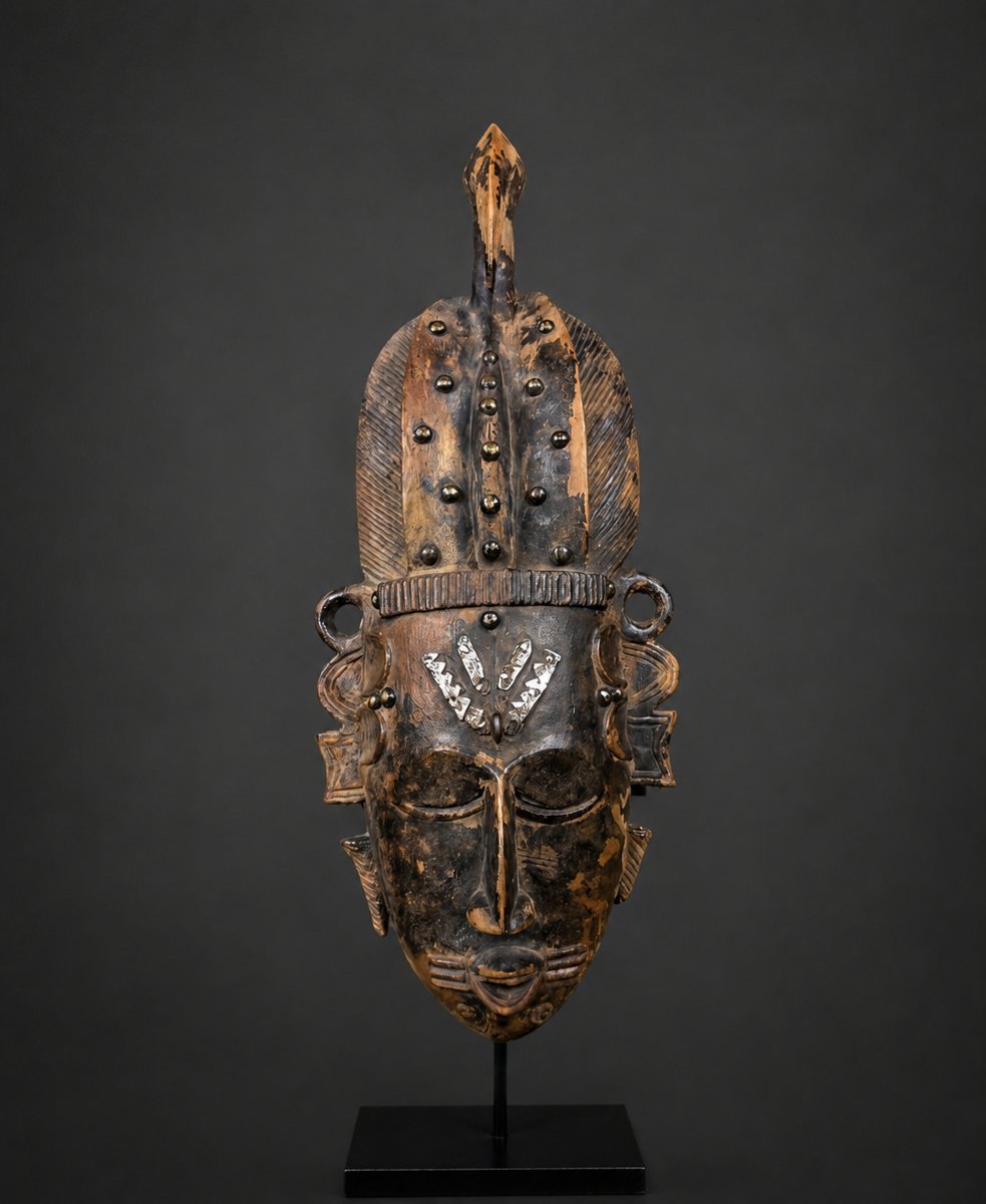 Masque de danse senoufo-Kpelié-Côte d'Ivoire