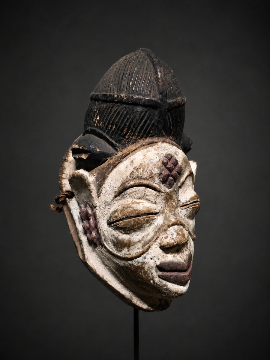 MASQUE  PUNU/POUNOU-GABON -photo-1