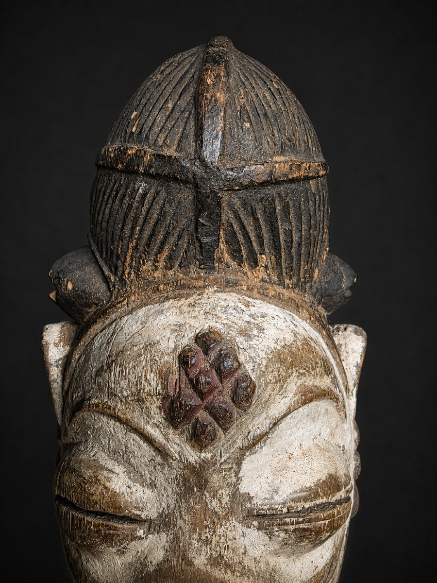 MASQUE  PUNU/POUNOU-GABON -photo-2