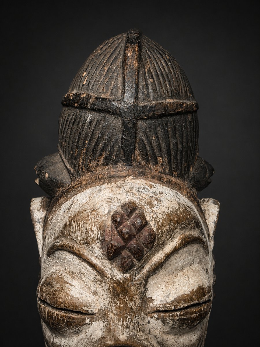 MASQUE  PUNU/POUNOU-GABON -photo-4