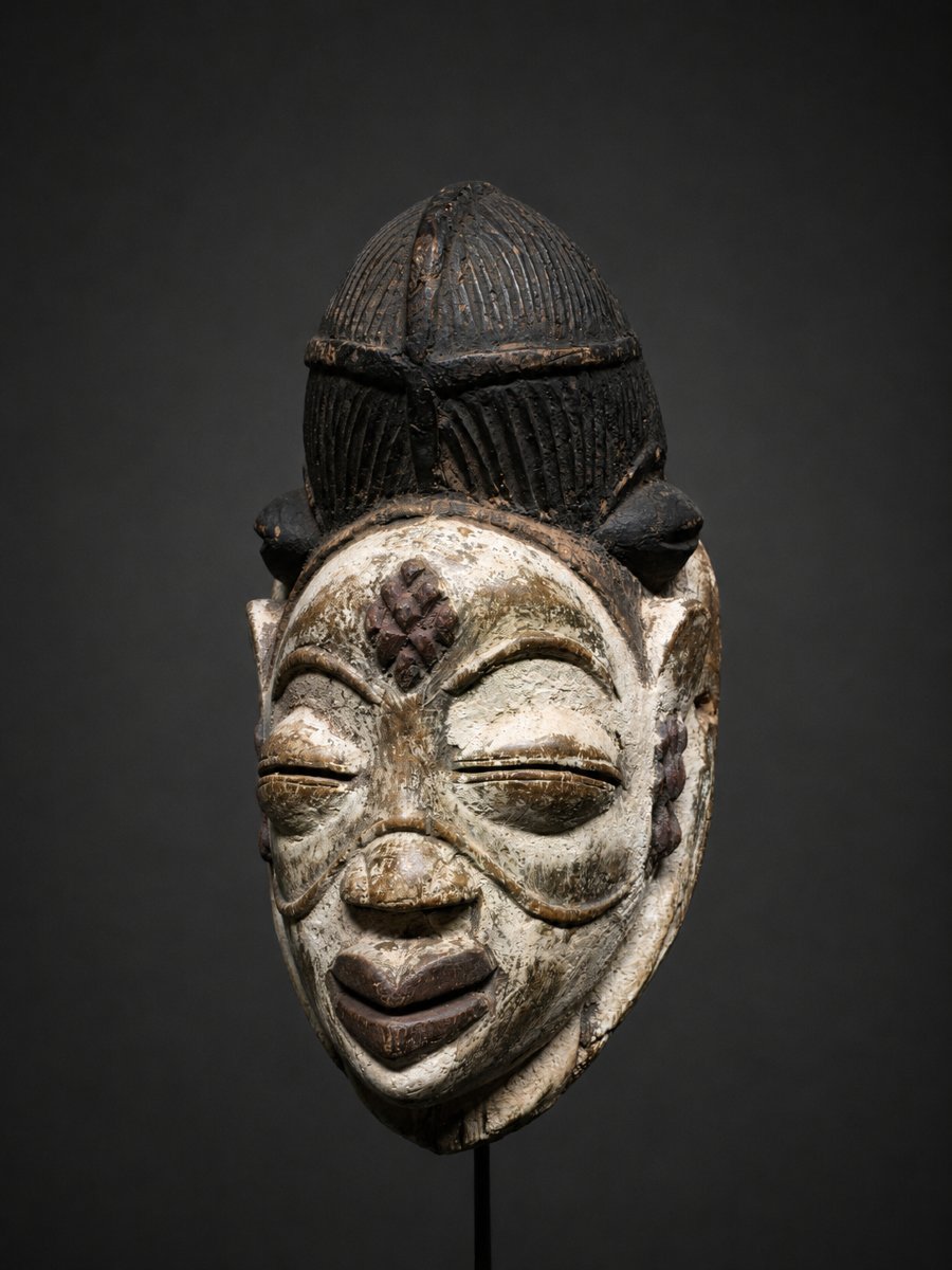 MASQUE  PUNU/POUNOU-GABON 