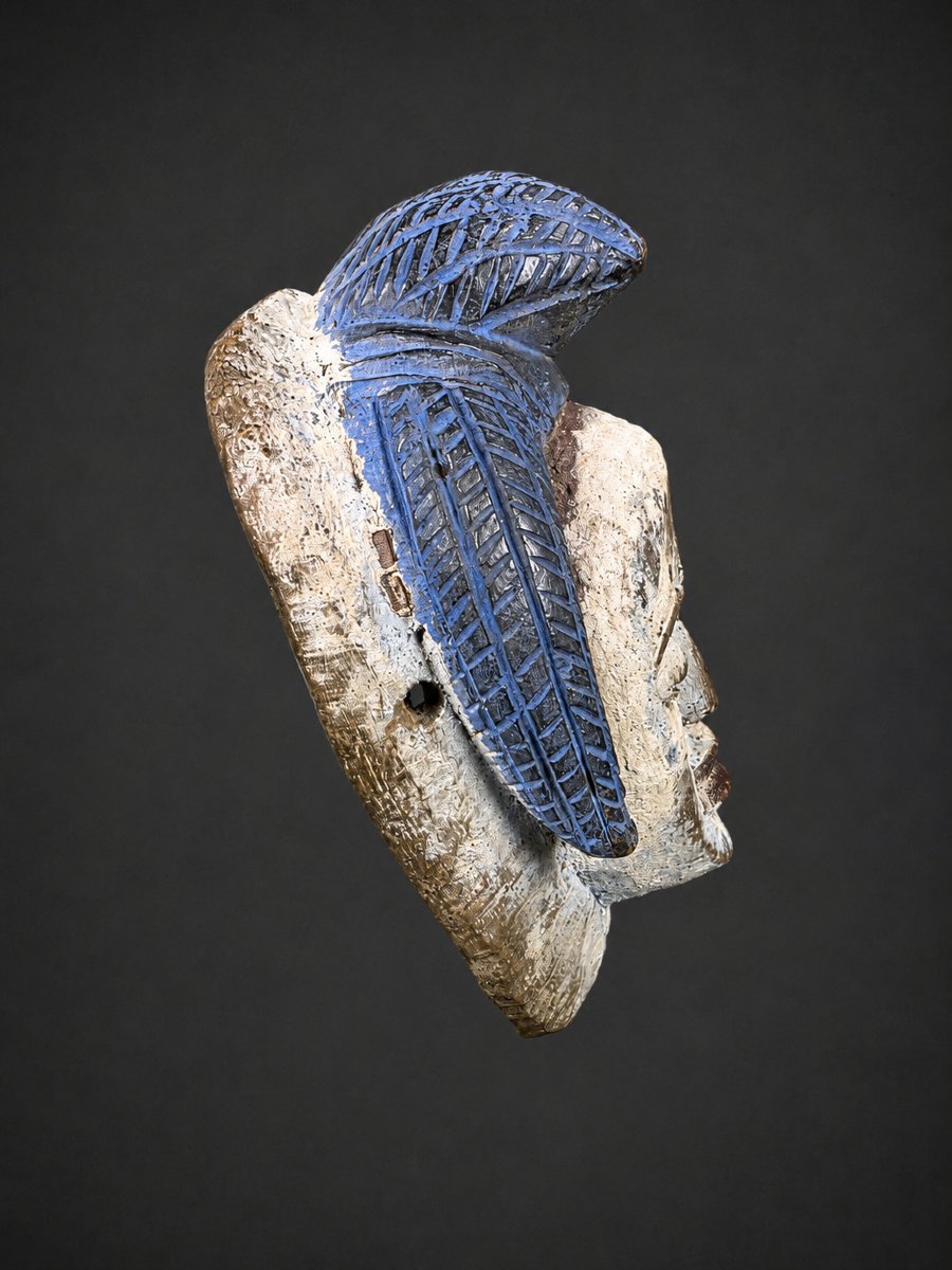 Punu-lumbo Mask. Pounou-loumbo, Gabon -photo-3