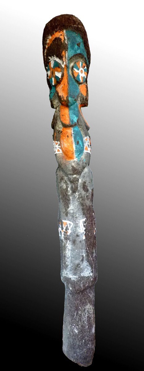  Figure De Grade 4 Visages Ambrym Vanuatu Océanie Art Premier-photo-4