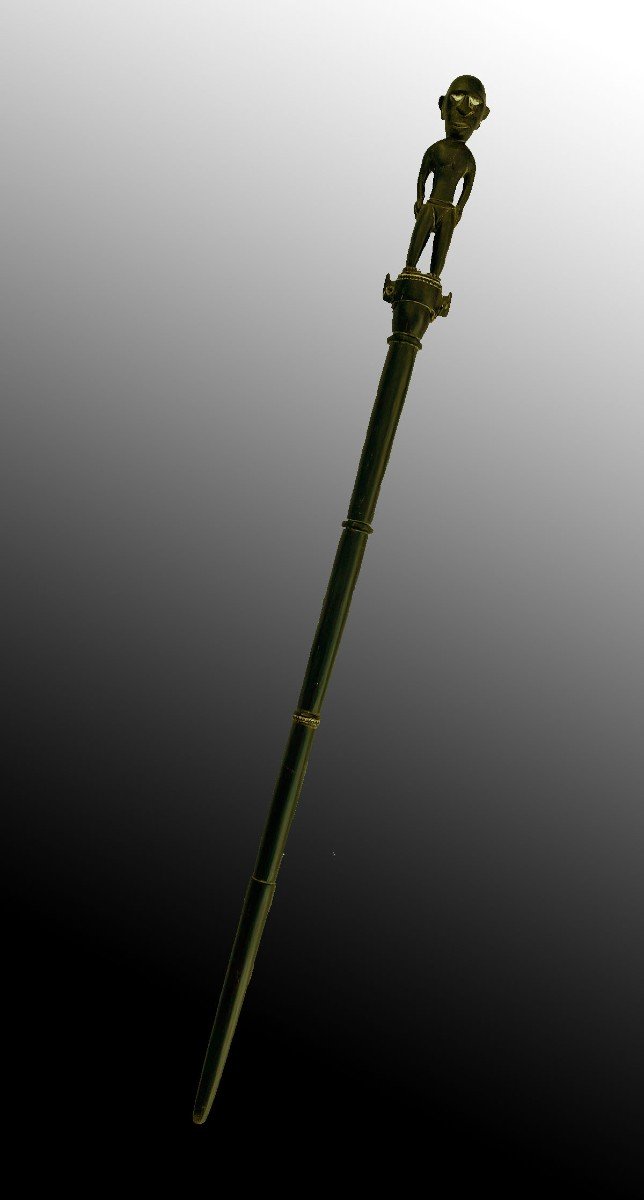 Ceremonial Staff Santa Cruz Island Solomon Islands Oceania Tribal Art