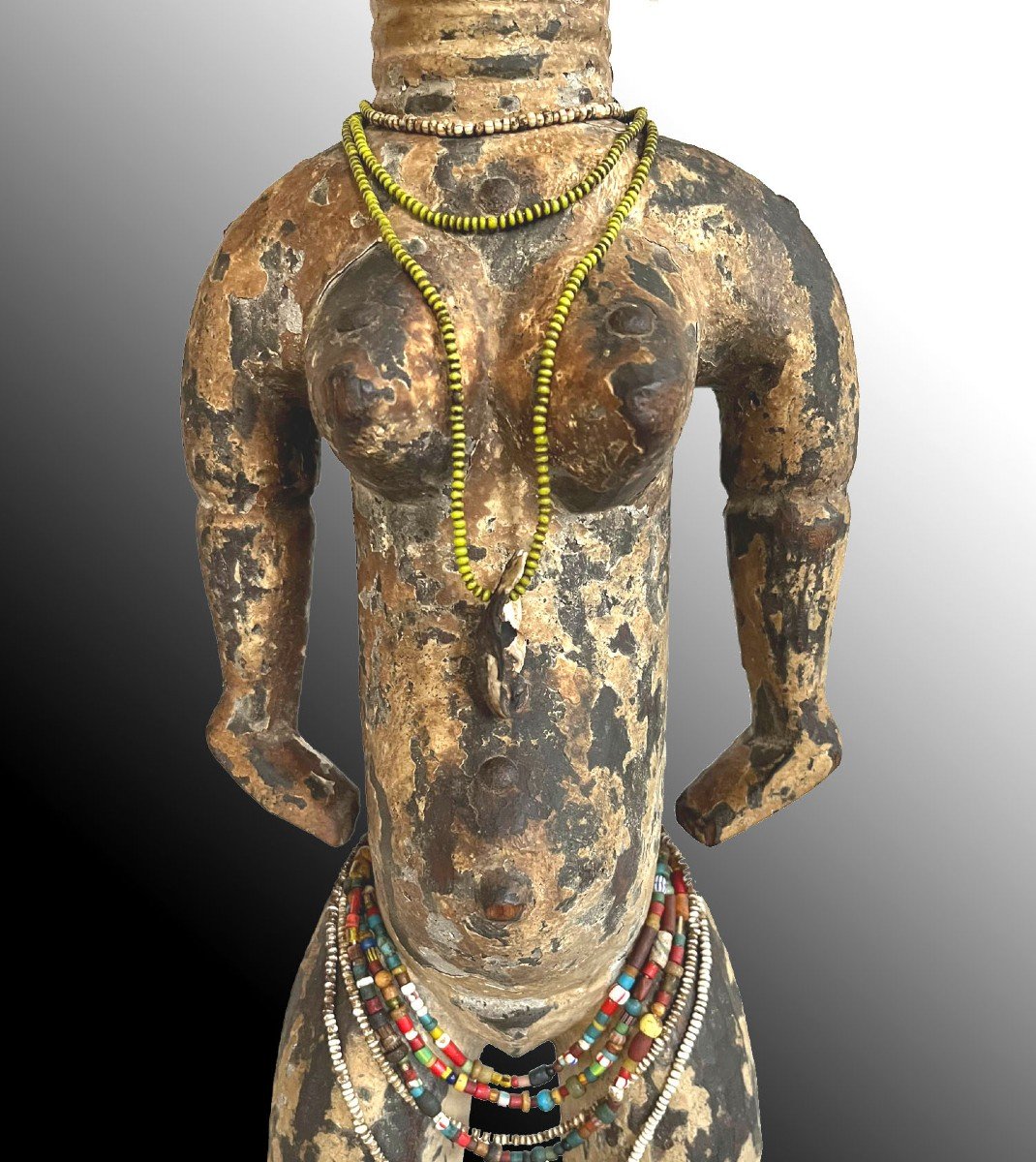 Statue Agni Master Of Crows Ivory Coast Africa Primitive Art-photo-6